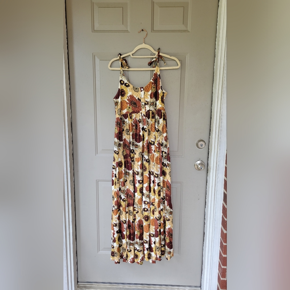 Kate Quinn Sunflower Prairie Dress